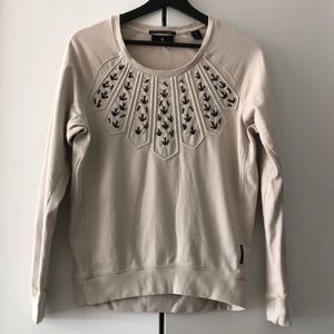 Maison Scotch Beige Top/Sweater
